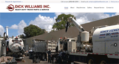 Desktop Screenshot of dickwilliamsinc.com